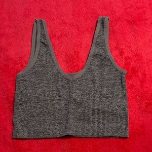 Gray Women's Intimate Sleepwear Top